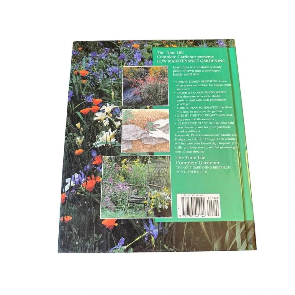 Time-Life Complete Gardener Series: Wildflowers Decor  Table Book